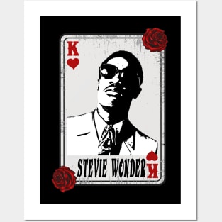 Vintage Card Stevie Wonder Posters and Art